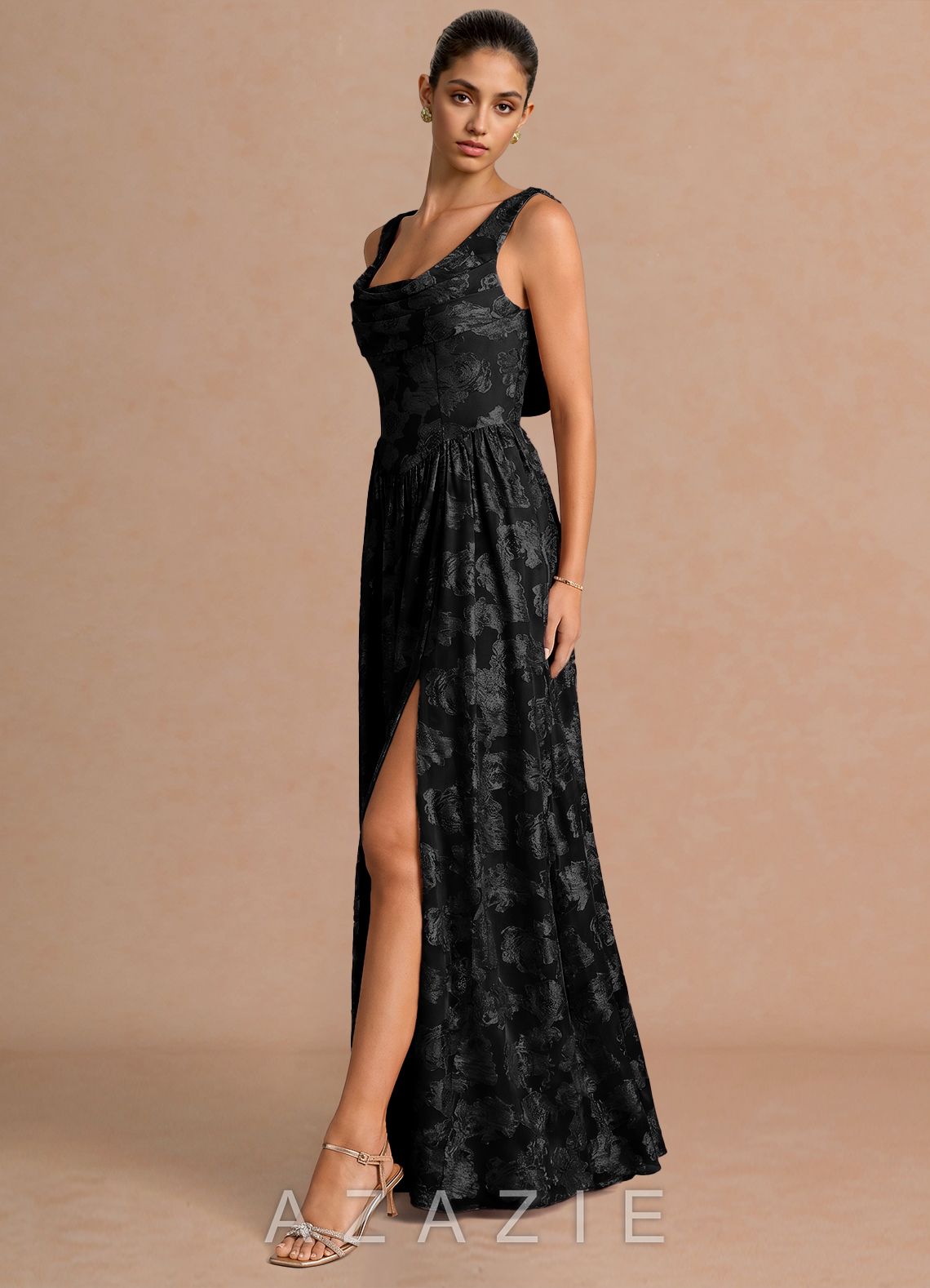 Novi {color} Maxi Dress  sp_black_#bk134741