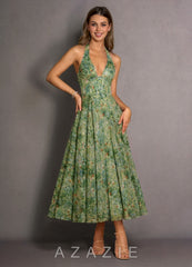 Isabeau {color} Maxi Dress  sp_green_floral_#gf134901