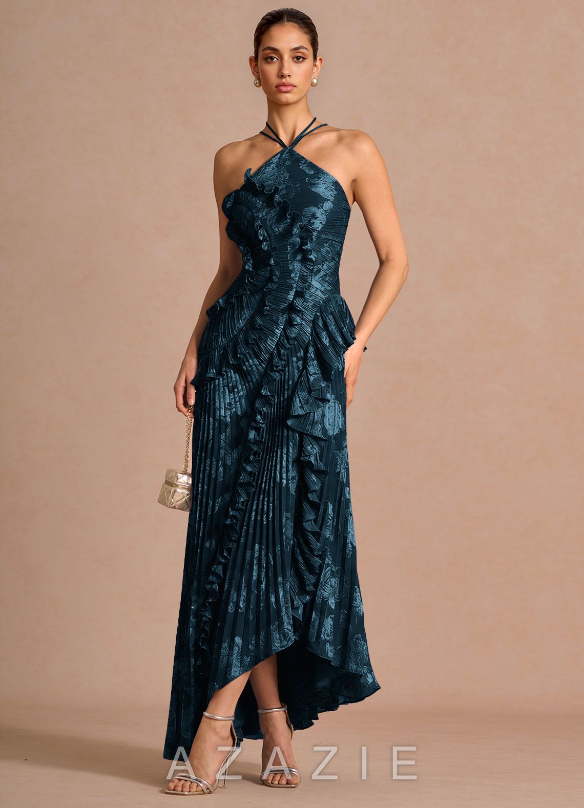 Hatsu {color} Maxi Dress  sp_navy_#n135036