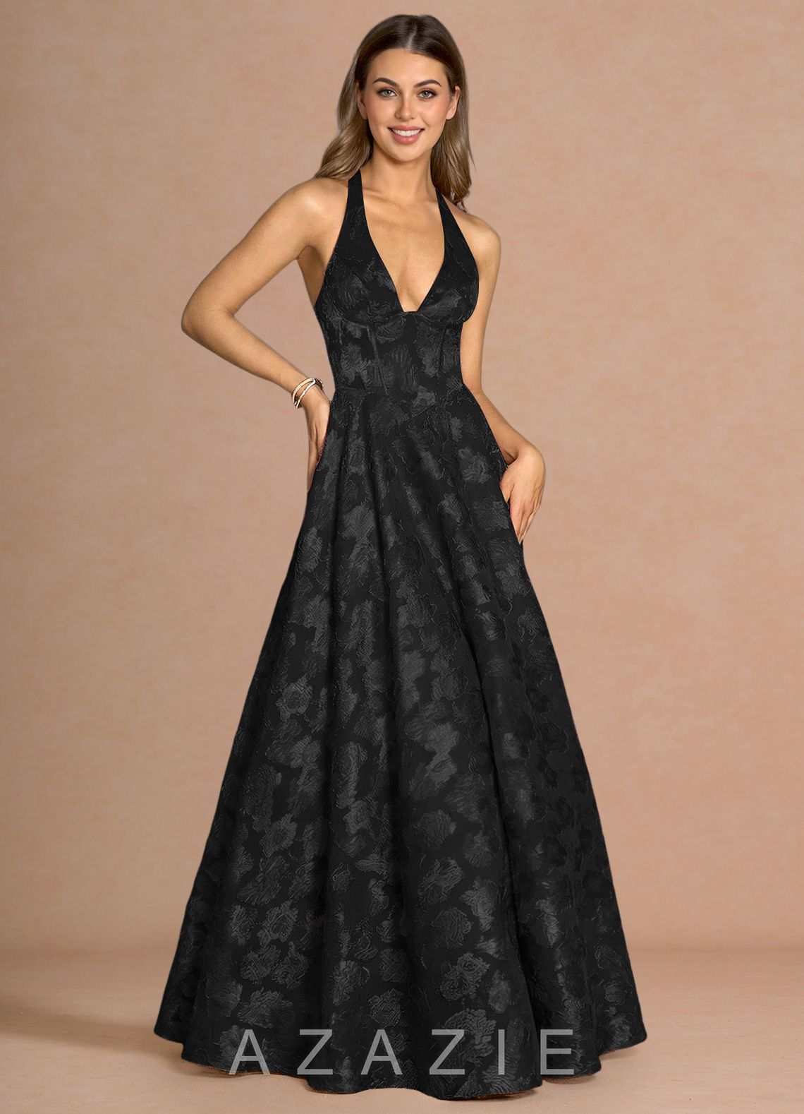 Isabeau {color} Maxi Dress  sp_black_#bk134741