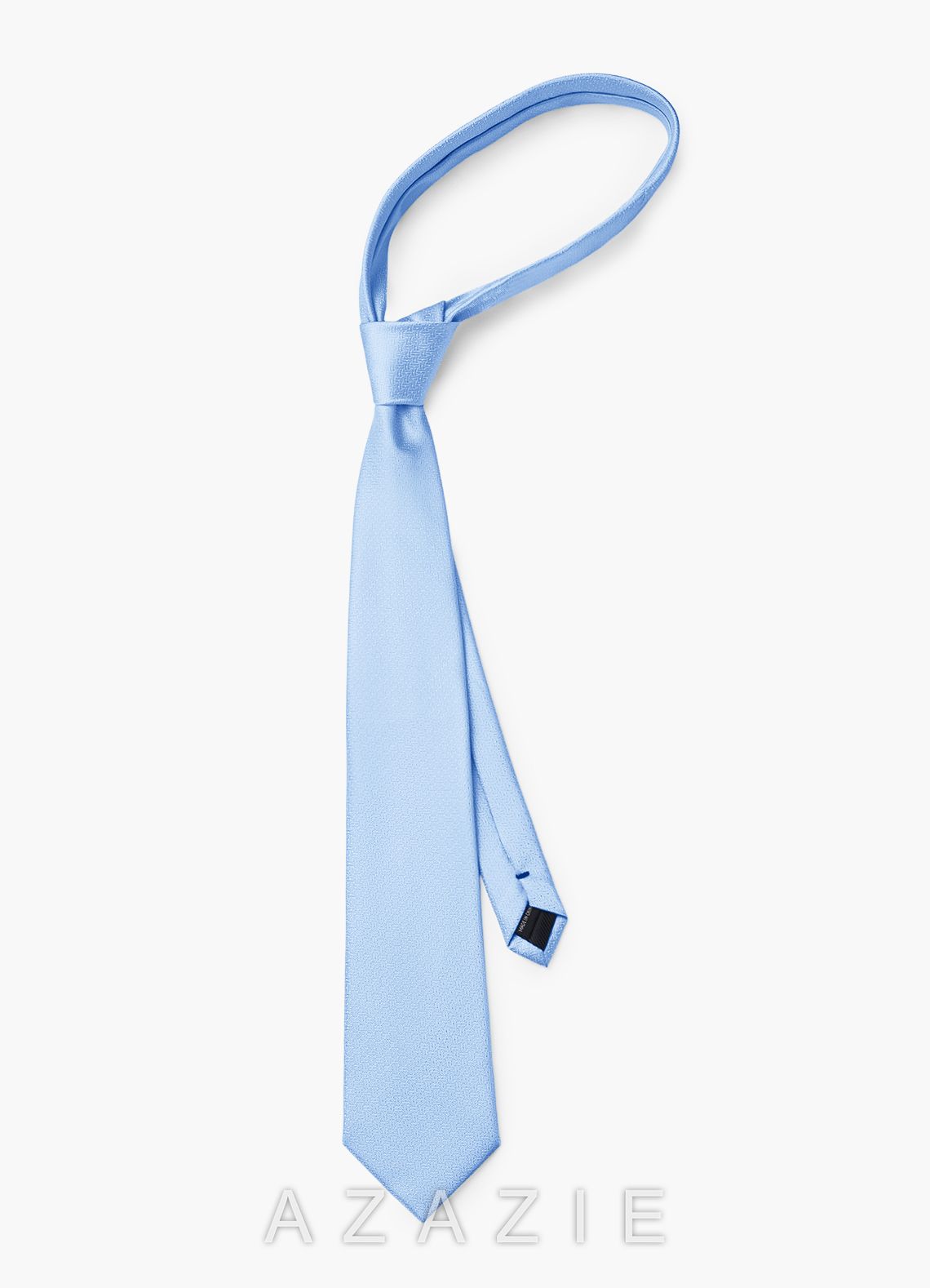 Men's Solid Jacquard Textured Tie