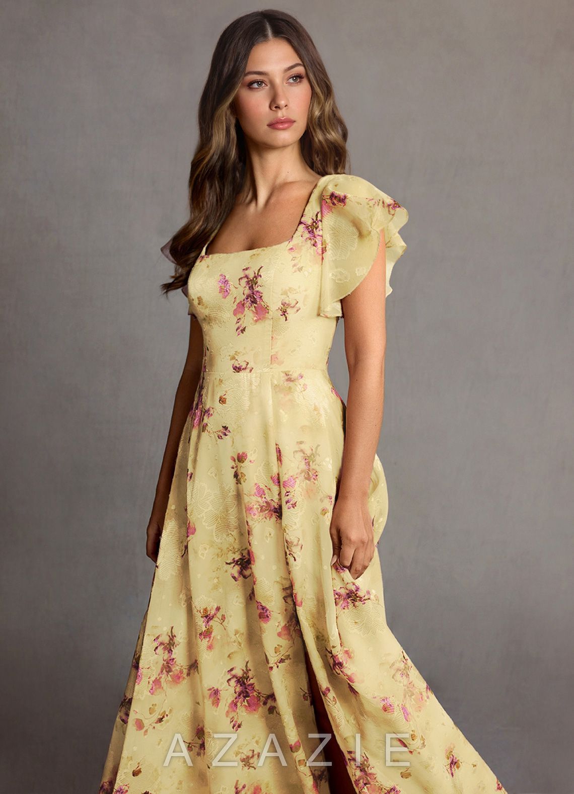 Halle {color} Midi Dress  sp_light_yellow_#ly337