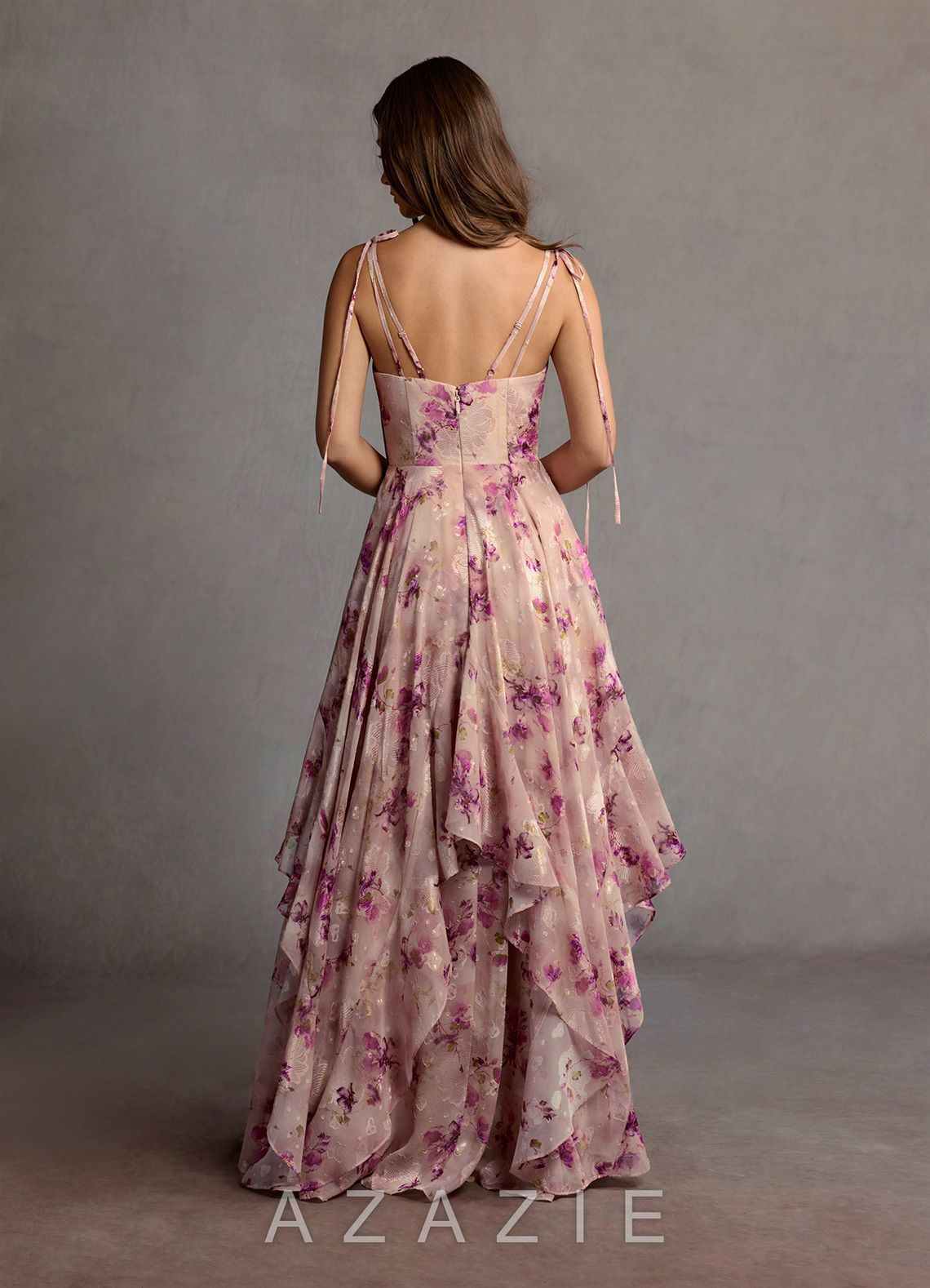 Harmony {color} Maxi Dress  sp_mauve_floral_#mf134274