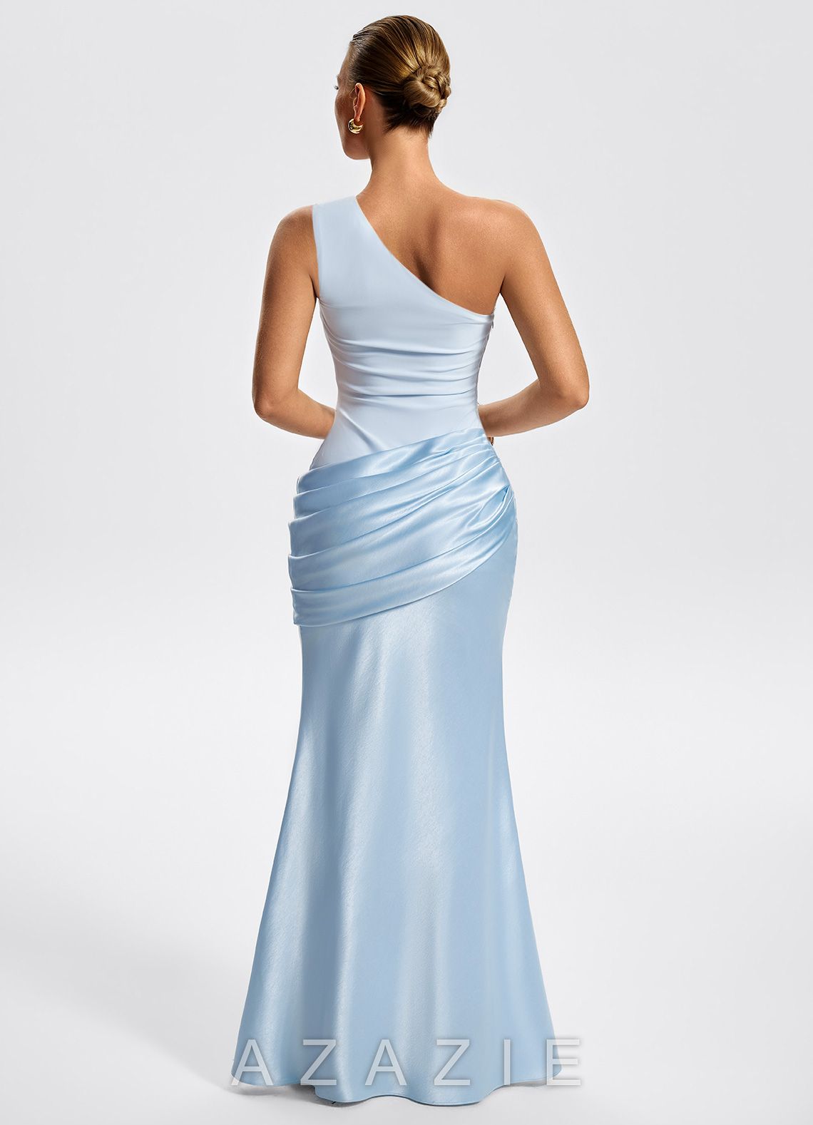 Willowyn {color} Mermaid Maxi Dress  sky_blue