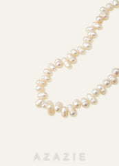 Freshwater Pearl Strand Necklace  white