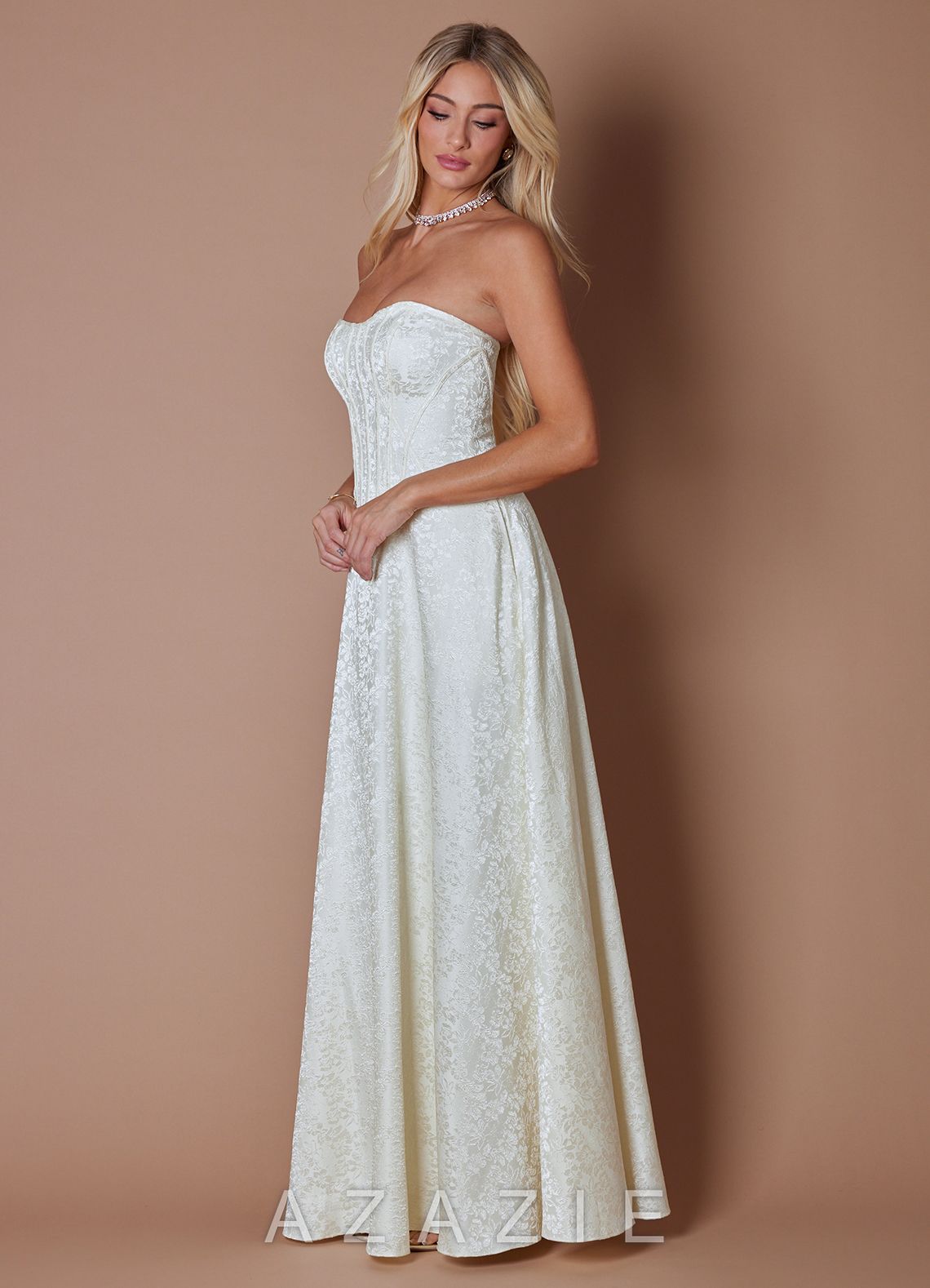 Bibi {color} Maxi Dress  sp_antique_white_#aw134235