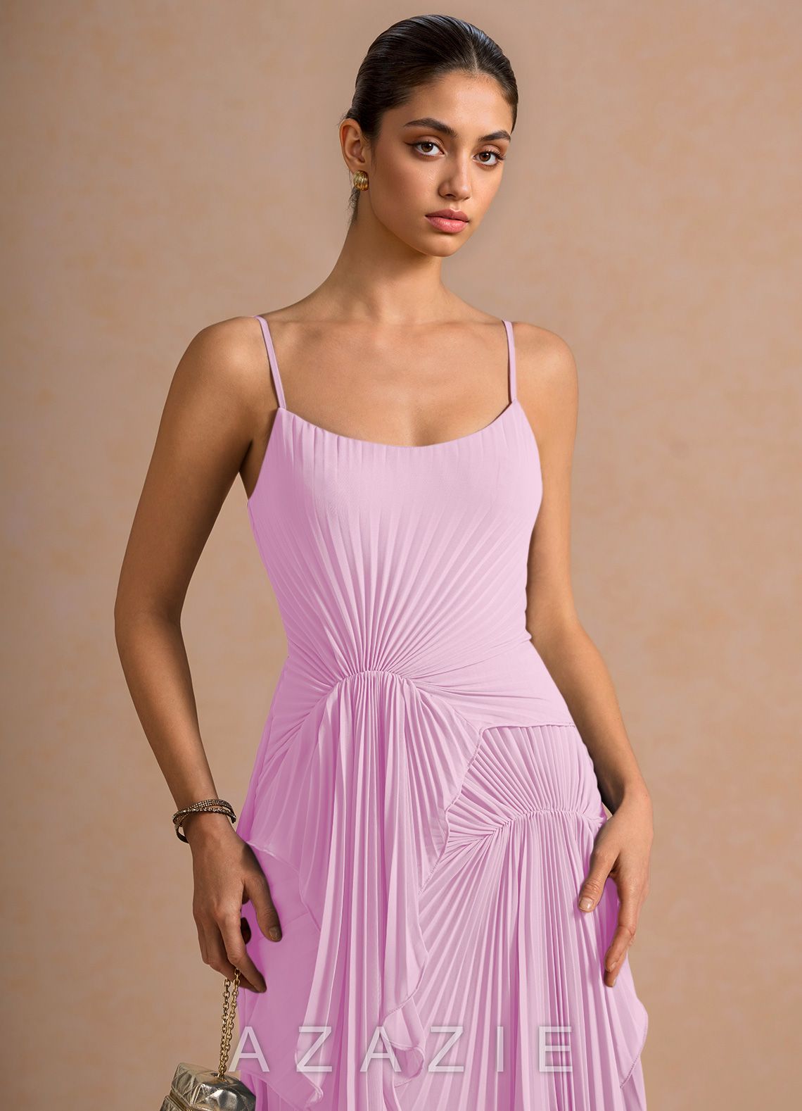 Bashira {color} Maxi Dress  sp_candy_pink_#111401