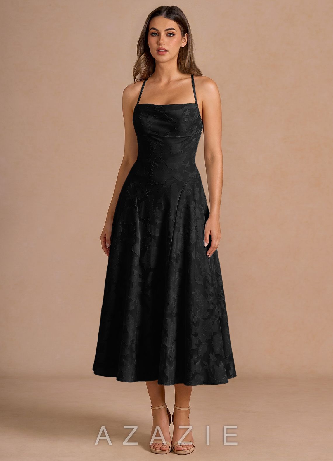 Irelia {color} Midi Dress  black