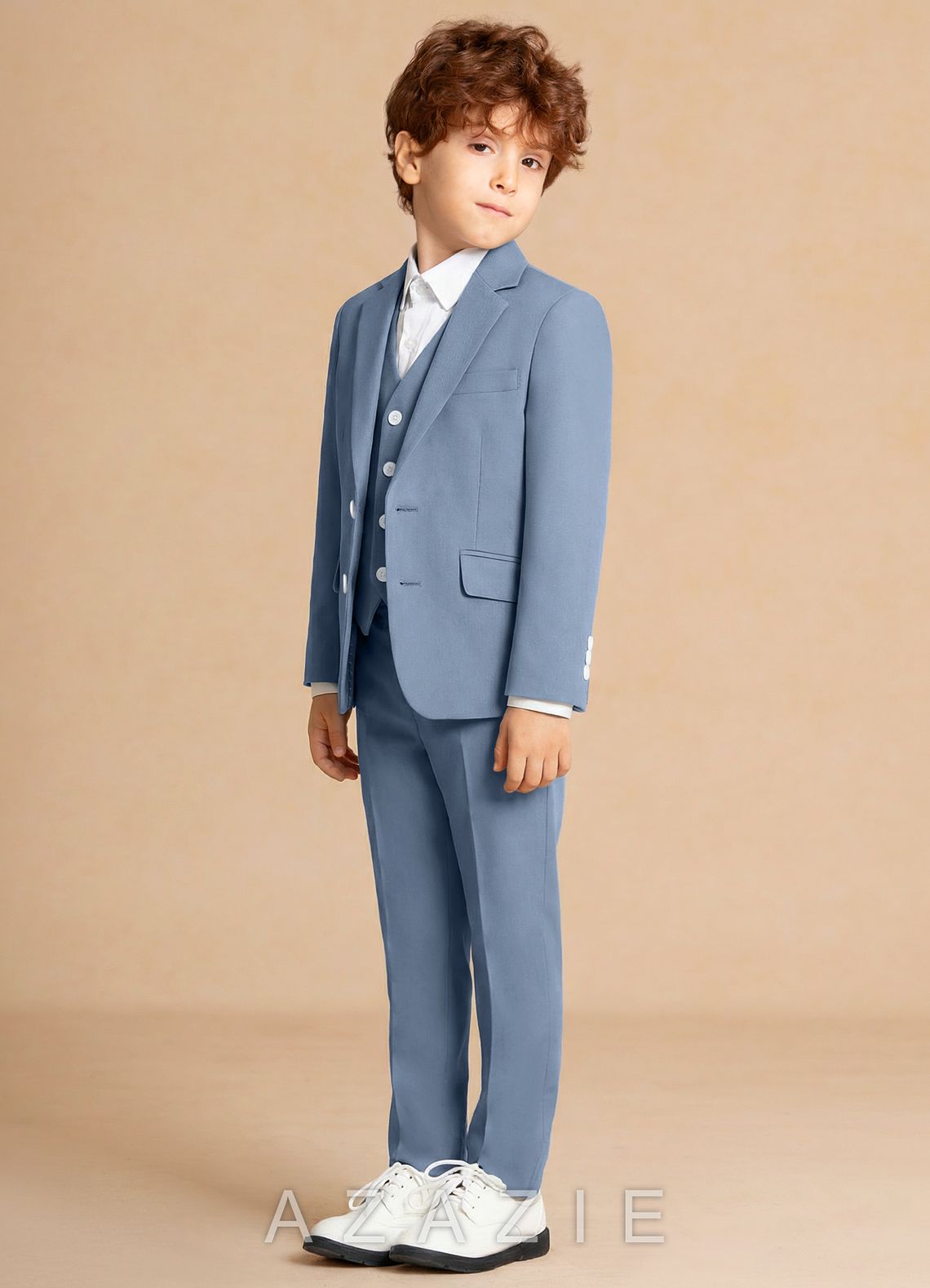 Finn Dusty Blue Boy 3-Piece Suit
