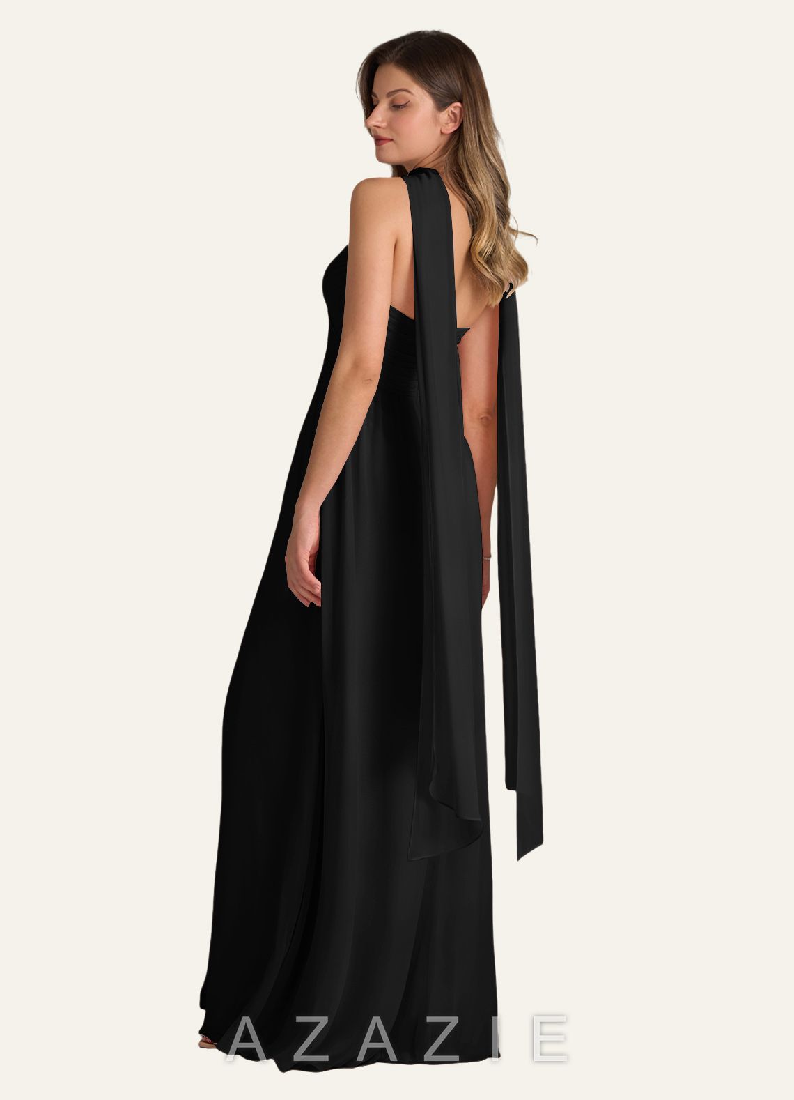 Azazie Matching Color Chiffon Scarf