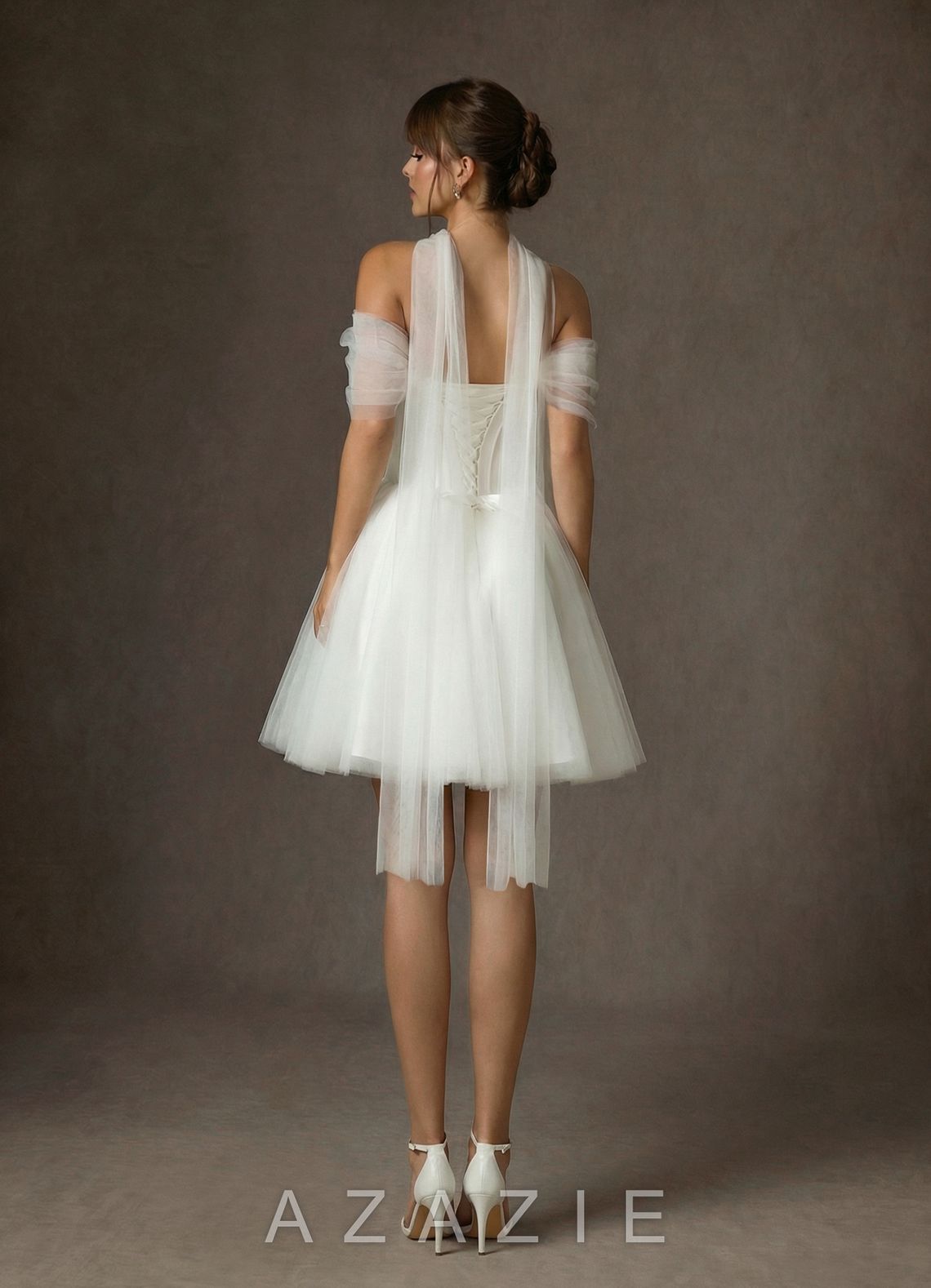Azazie Naef Diamond White A-Line Tulle Dress diamond_white