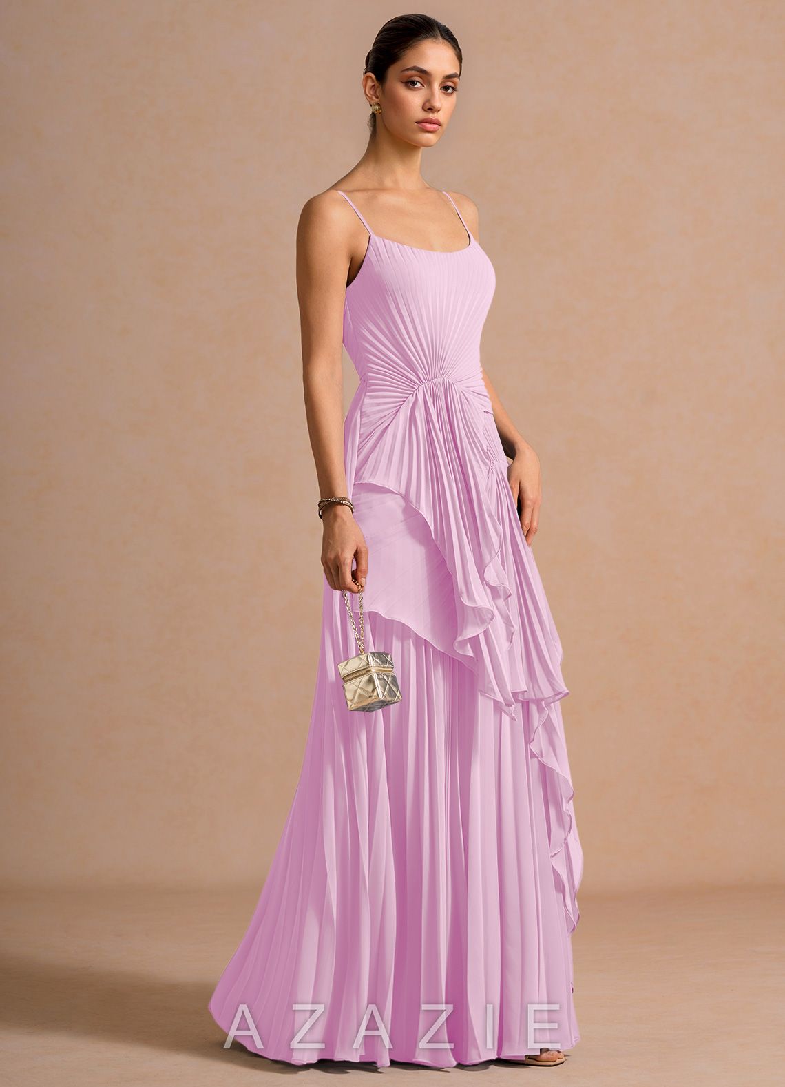 Bashira {color} Maxi Dress  sp_candy_pink_#111401
