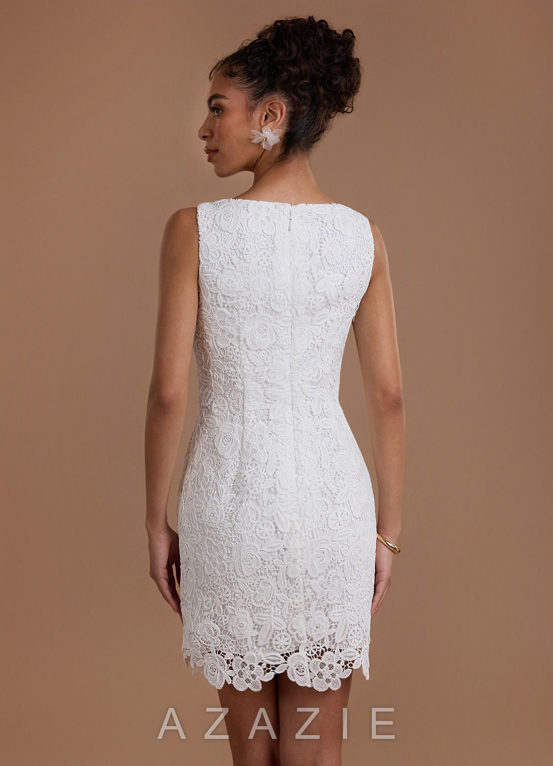 Athena {color} Lace Mini Dress  sp_white_#we134382