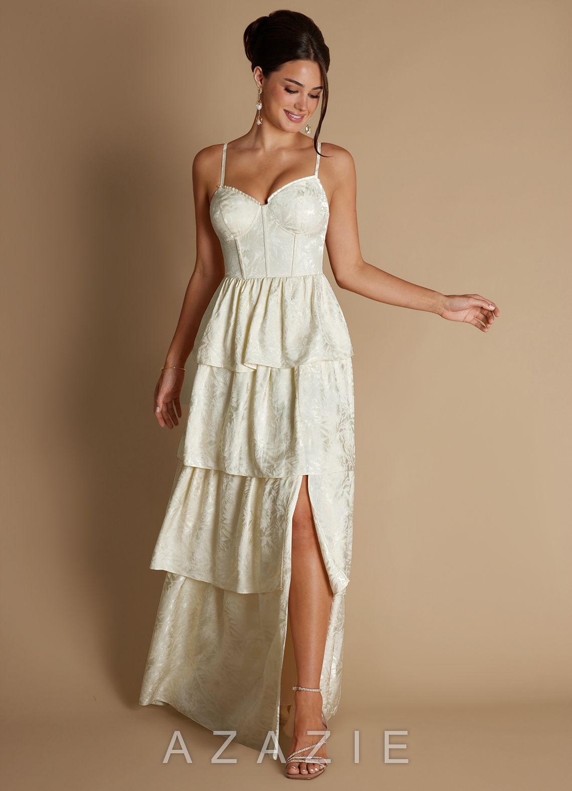 Maddy {color} Maxi Dress  sp_vanilla_cream_#vc134402