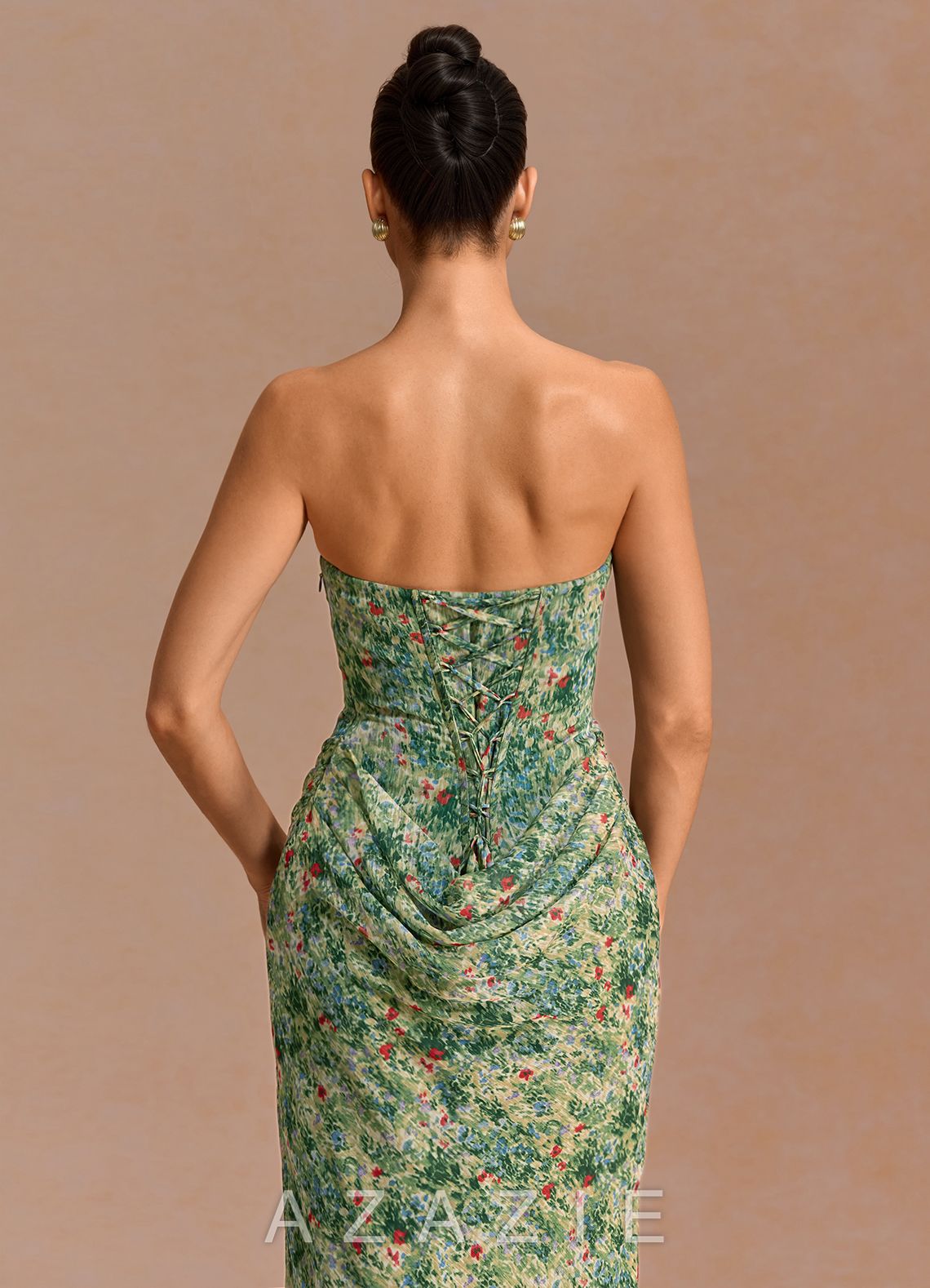 Cosima {color} Maxi Dress  sp_green_floral_#gf134901