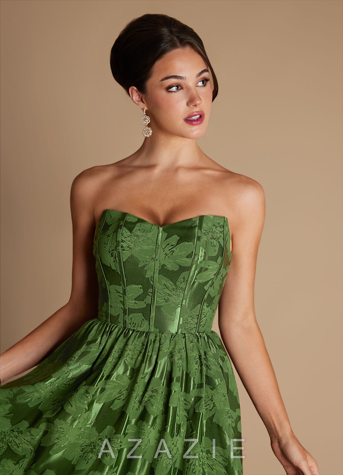 Ashlie {color} Maxi Dress  sp_midnight_forest_#mf134417