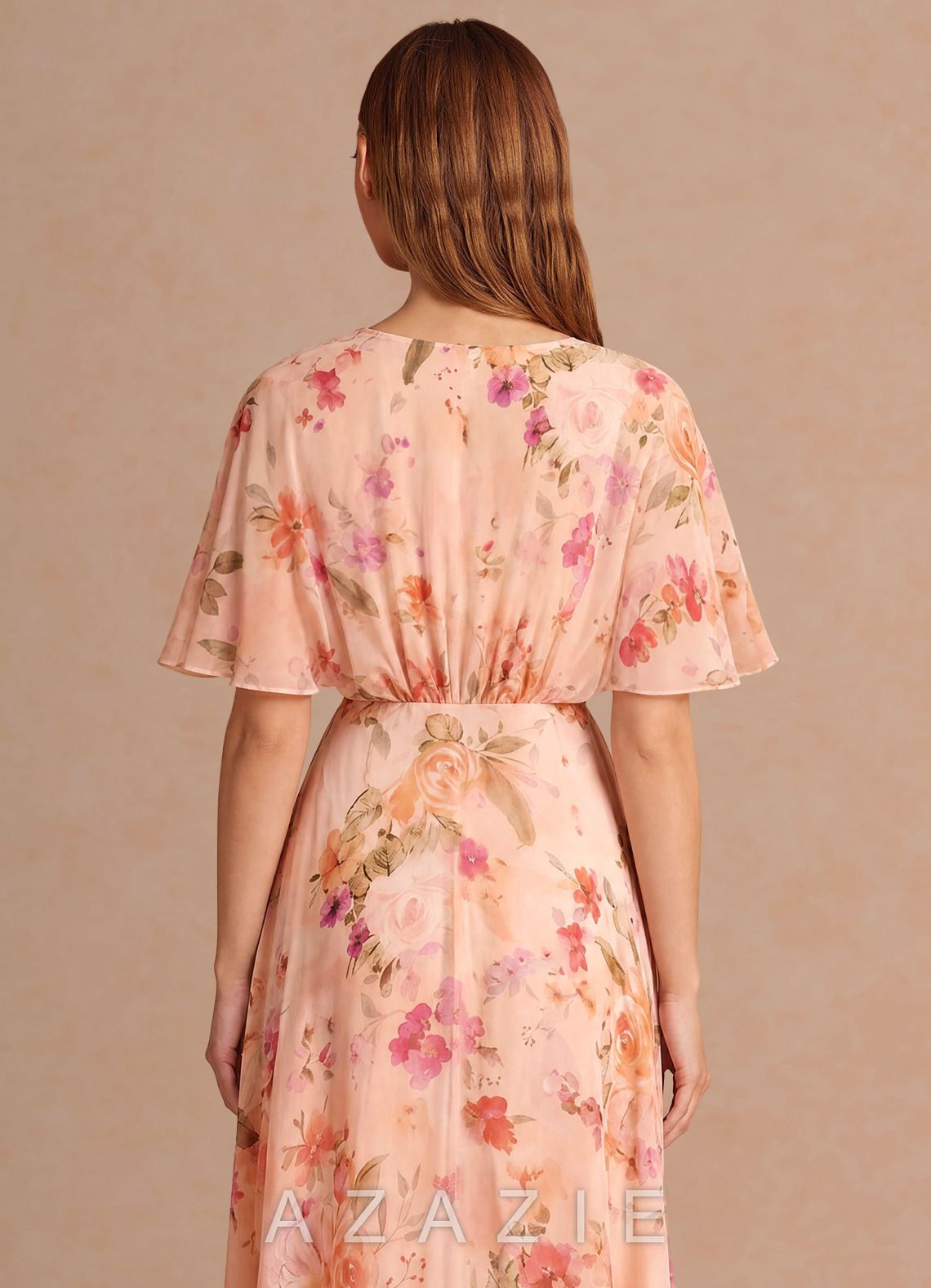 Marilla {color} Maxi Dress  sp_abstract_bouquet_floral_#111401