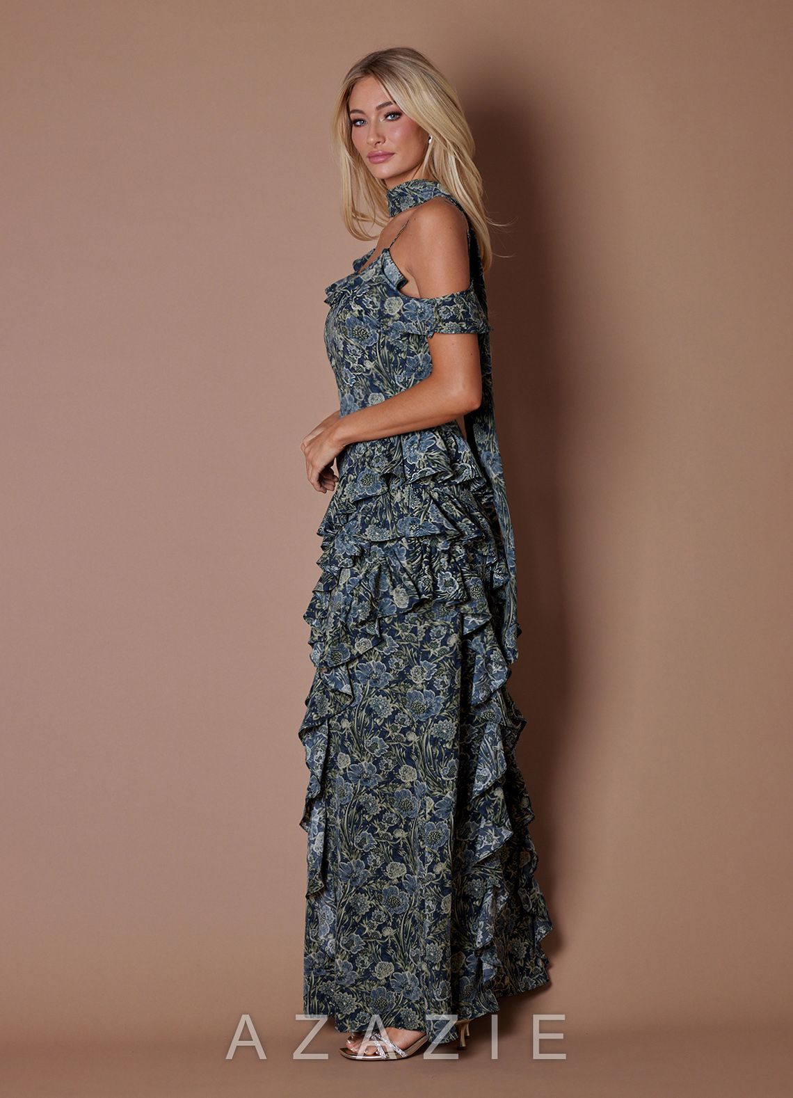 Avril {color} Maxi Dress  sp_indigo_bloom_#ib134233