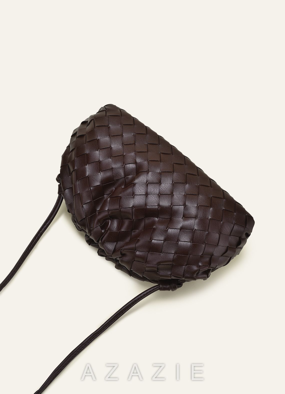 Woven Pouch Shoulder Bag