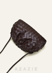 Woven Pouch Shoulder Bag