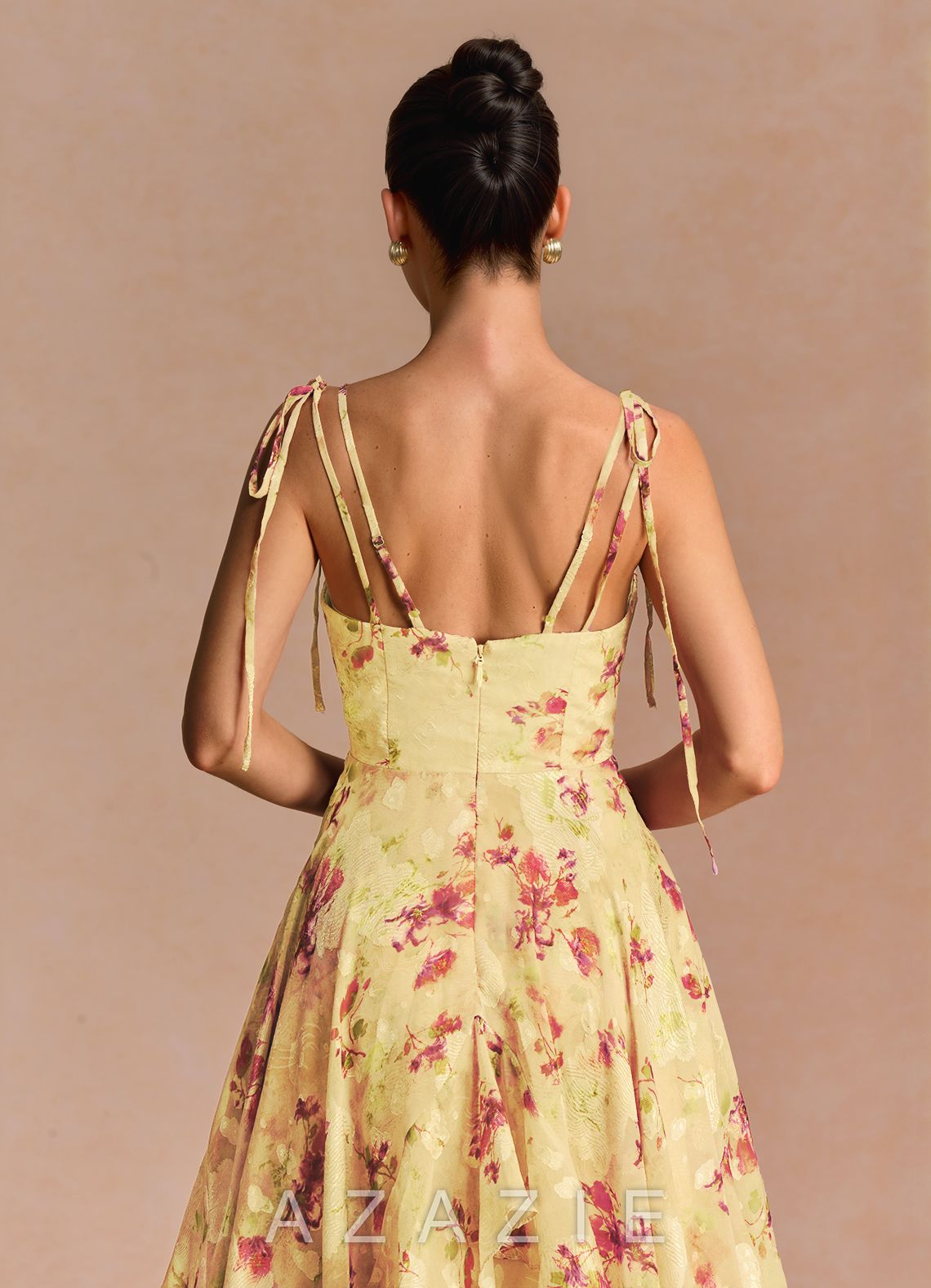 Harmony {color} Midi Dress  sp_light_yellow_#ly337