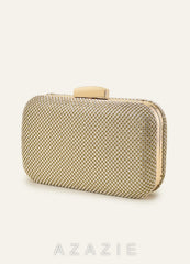 Crystal Mesh Clutch