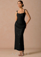 Niamh {color} Maxi Dress  black