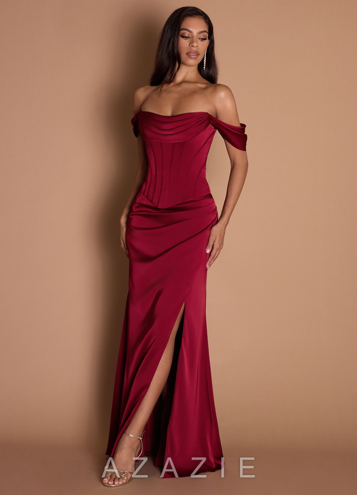 Reese {color} Maxi Dress  ruby_red_#rr134185