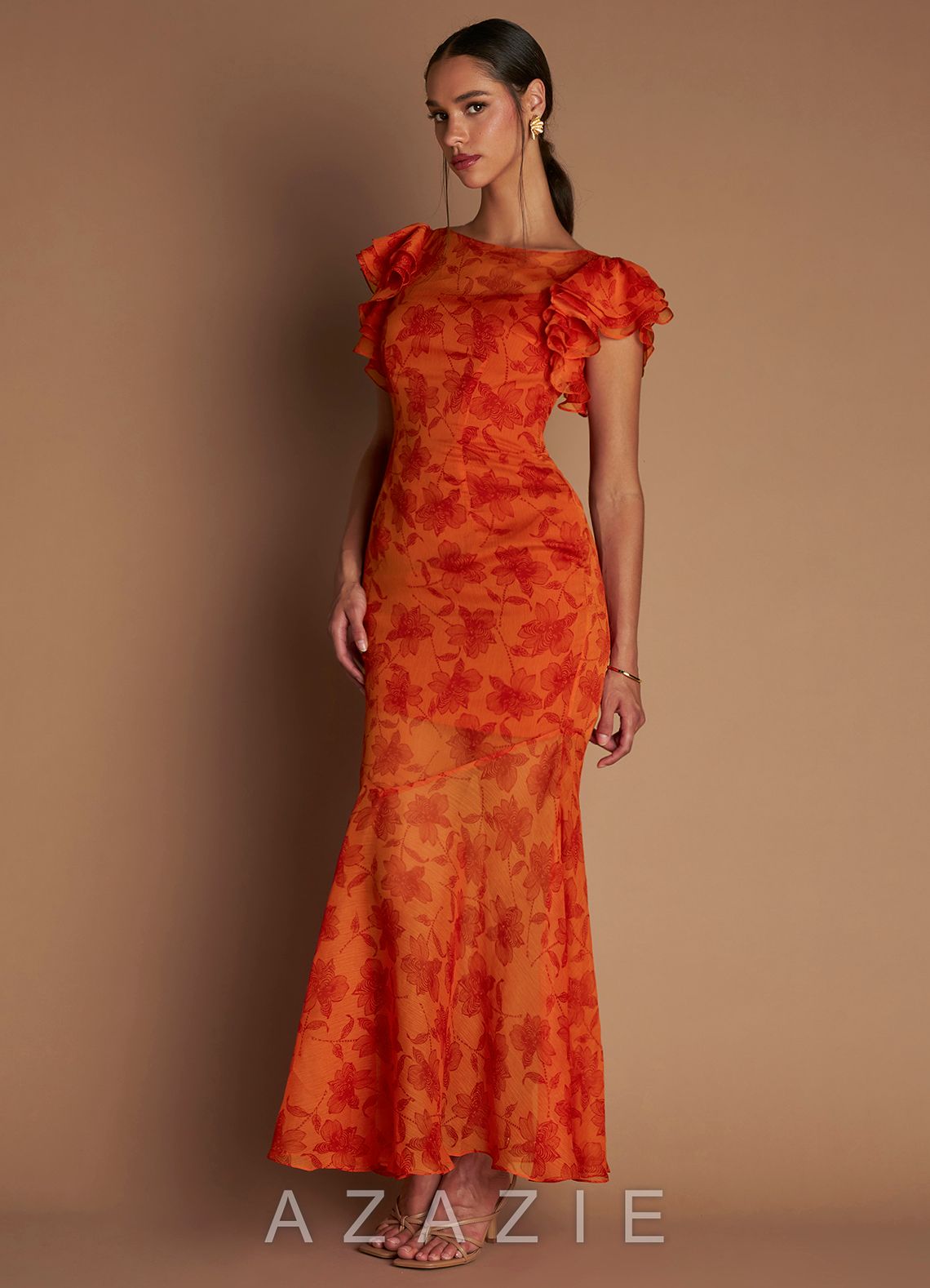 Amaria {color} Maxi Dress  sp_tangerine_#te134835