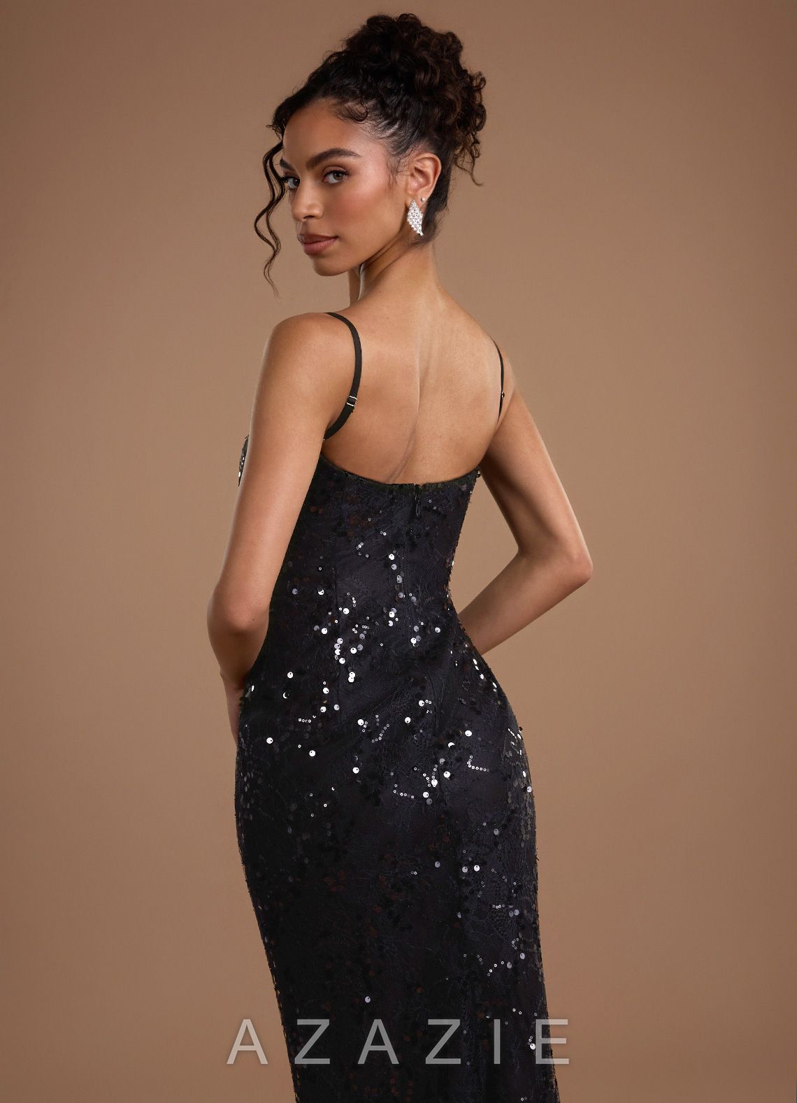 Brie {color} Midi Dress  sp_black_#bk134369