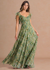 Leilani {color} Maxi Dress  sp_green_floral_#gf134901