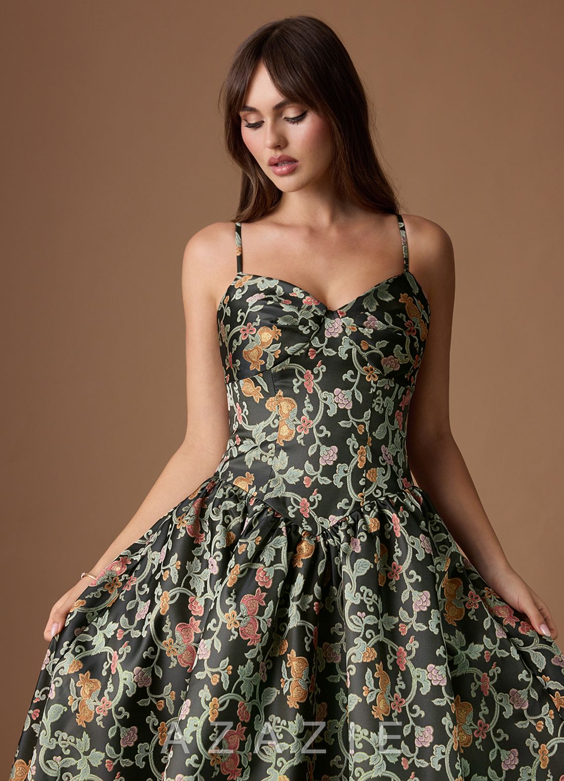 Desy {color} Midi Dress  sp_midnight_garden_#mg134314