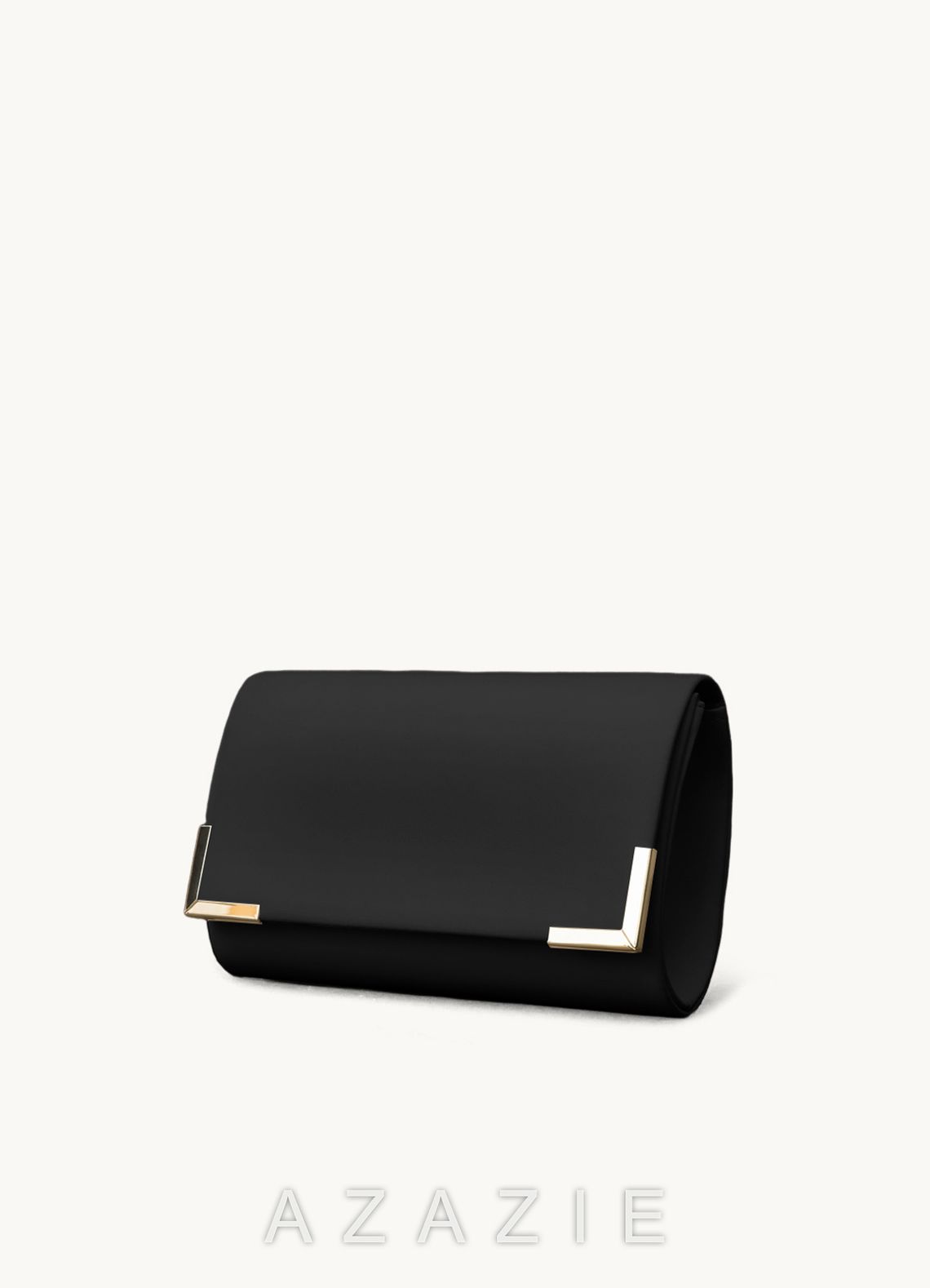 Pu Metal Embellished Envelope Bag