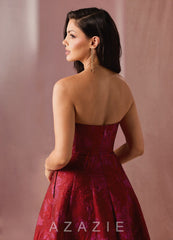 Mimmy {color} Gown  sp_red_hot_pink_#rhp134337