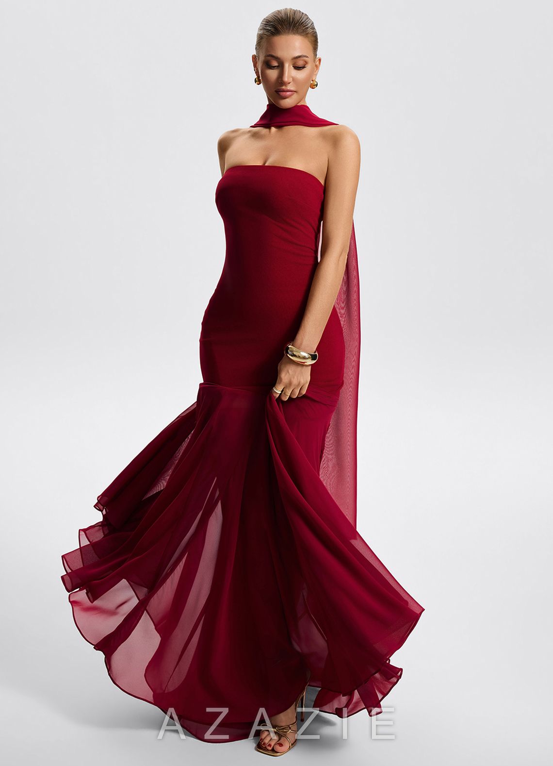 Querida {color} Maxi Dress  sp_cabernet_#cb540