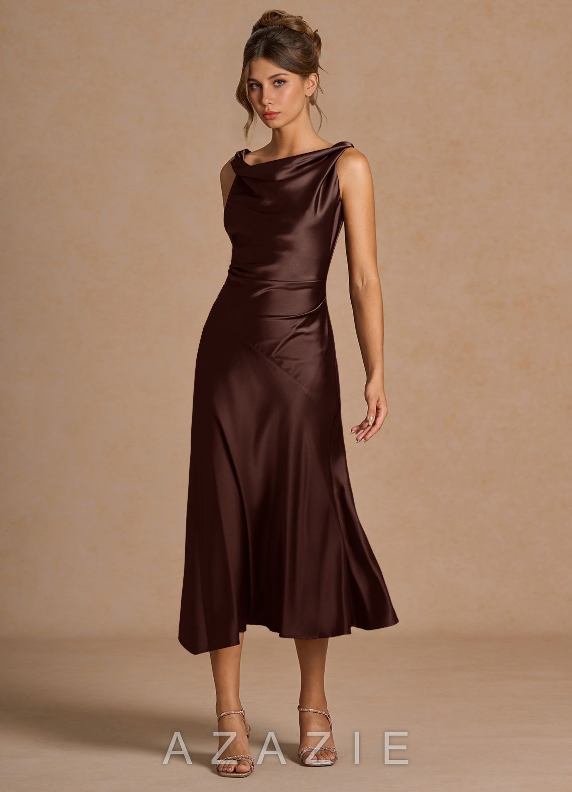 Nerine {color} Midi Dress  mocha_coco_#134126