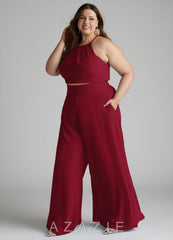 Kenzi {color} Jumpsuit  sp_merlot_#me134131