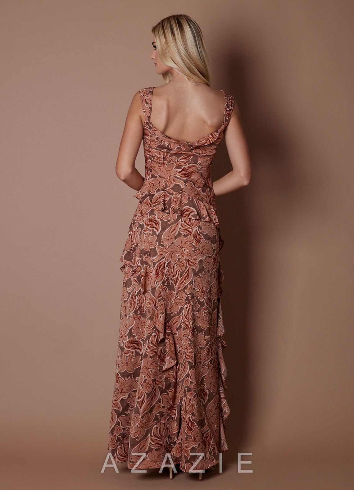 Drea {color} Maxi Dress  sp_bronze_petal_#bp134225
