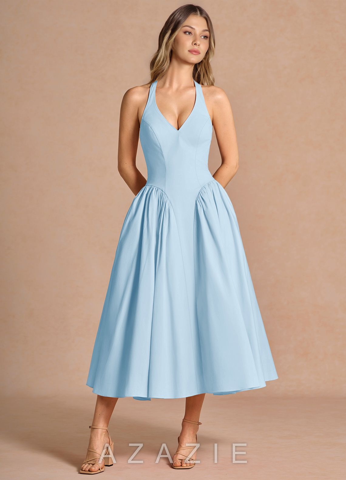 Belmira {color} Midi Dress  sp_blue_#b134451
