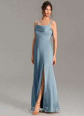 Azazie Egypt Dusty Blue Mermaid Sweetheart Neckline Stretch Satin Dress dusty_blue