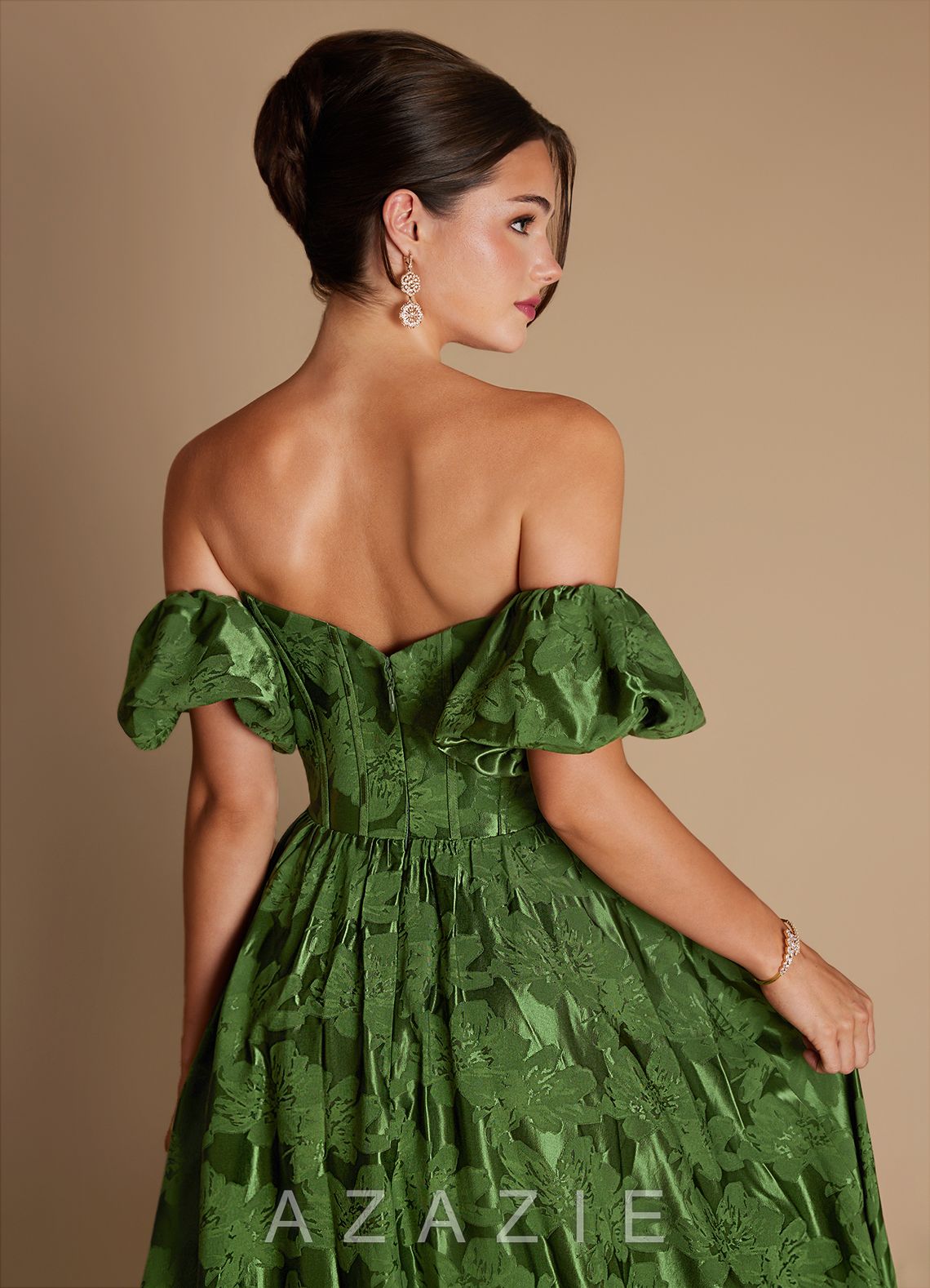 Ashlie {color} Maxi Dress  sp_midnight_forest_#mf134417