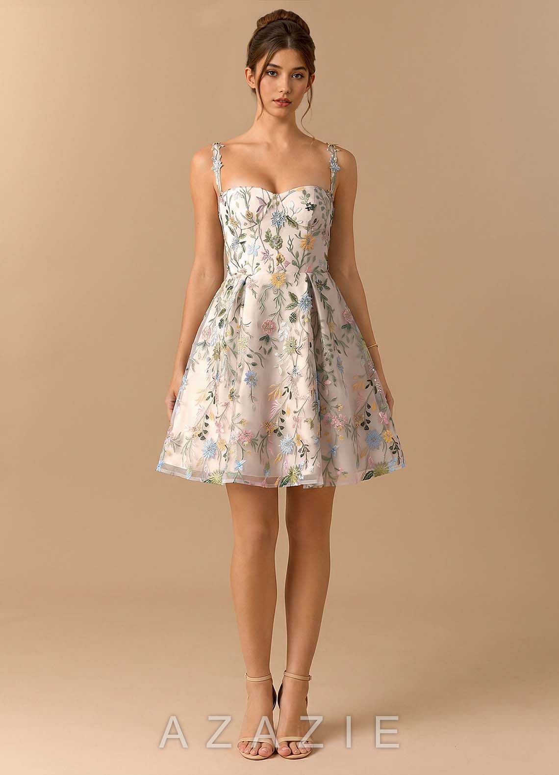 Skyler {color} Mini Dress  sp_blush_pink_multi_#bm134766