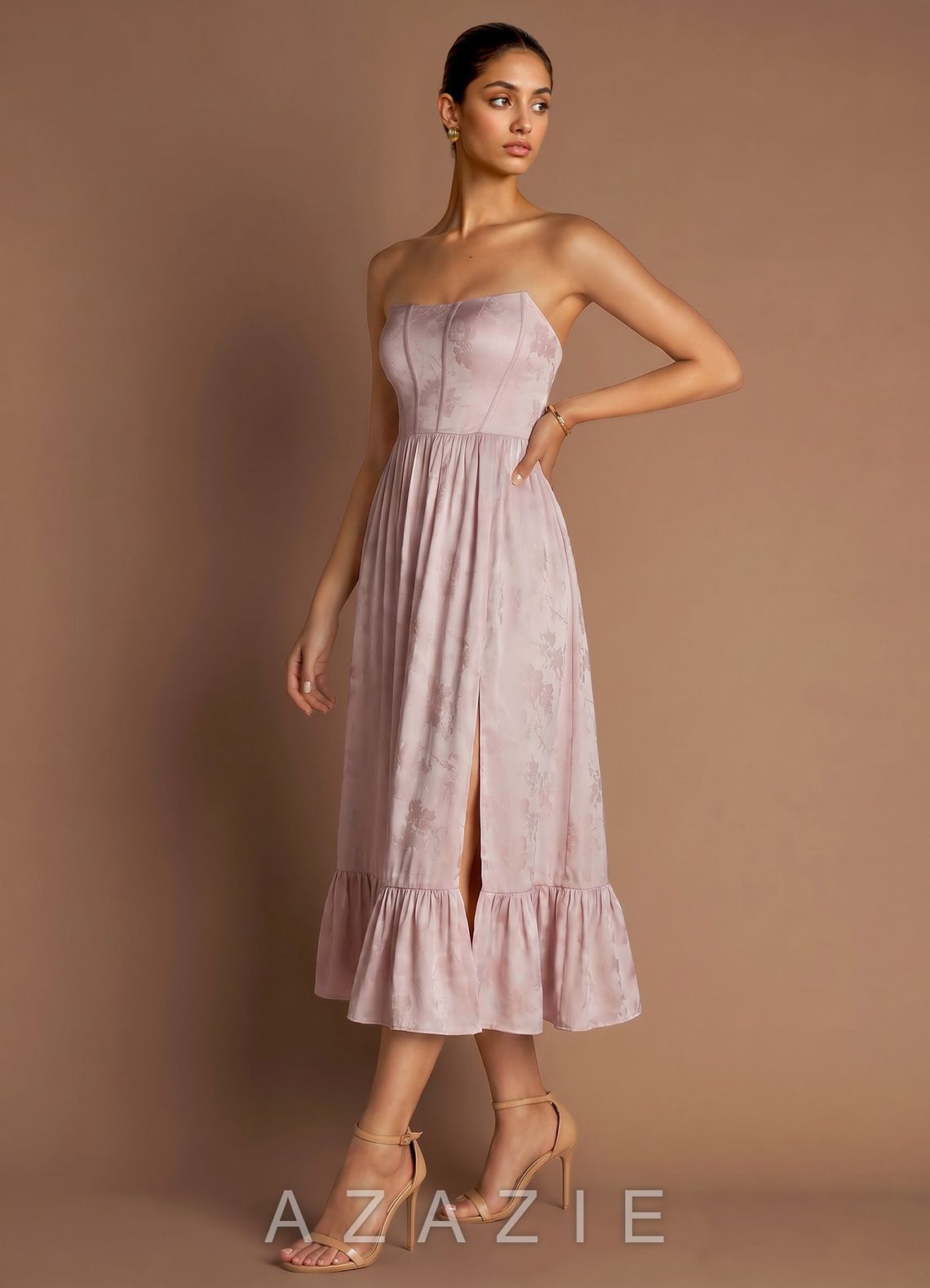 Floria {color} Midi Dress  sp_soft_pink_#sp134808