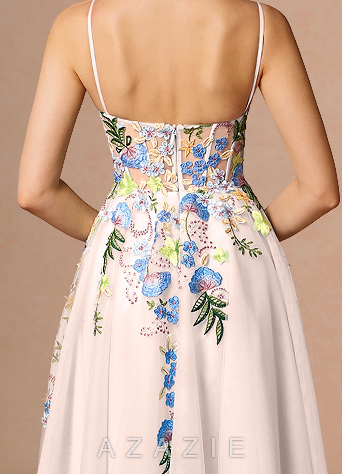 Iverine {color} Maxi Dress  sp_blush_pink_multi_#bm134767