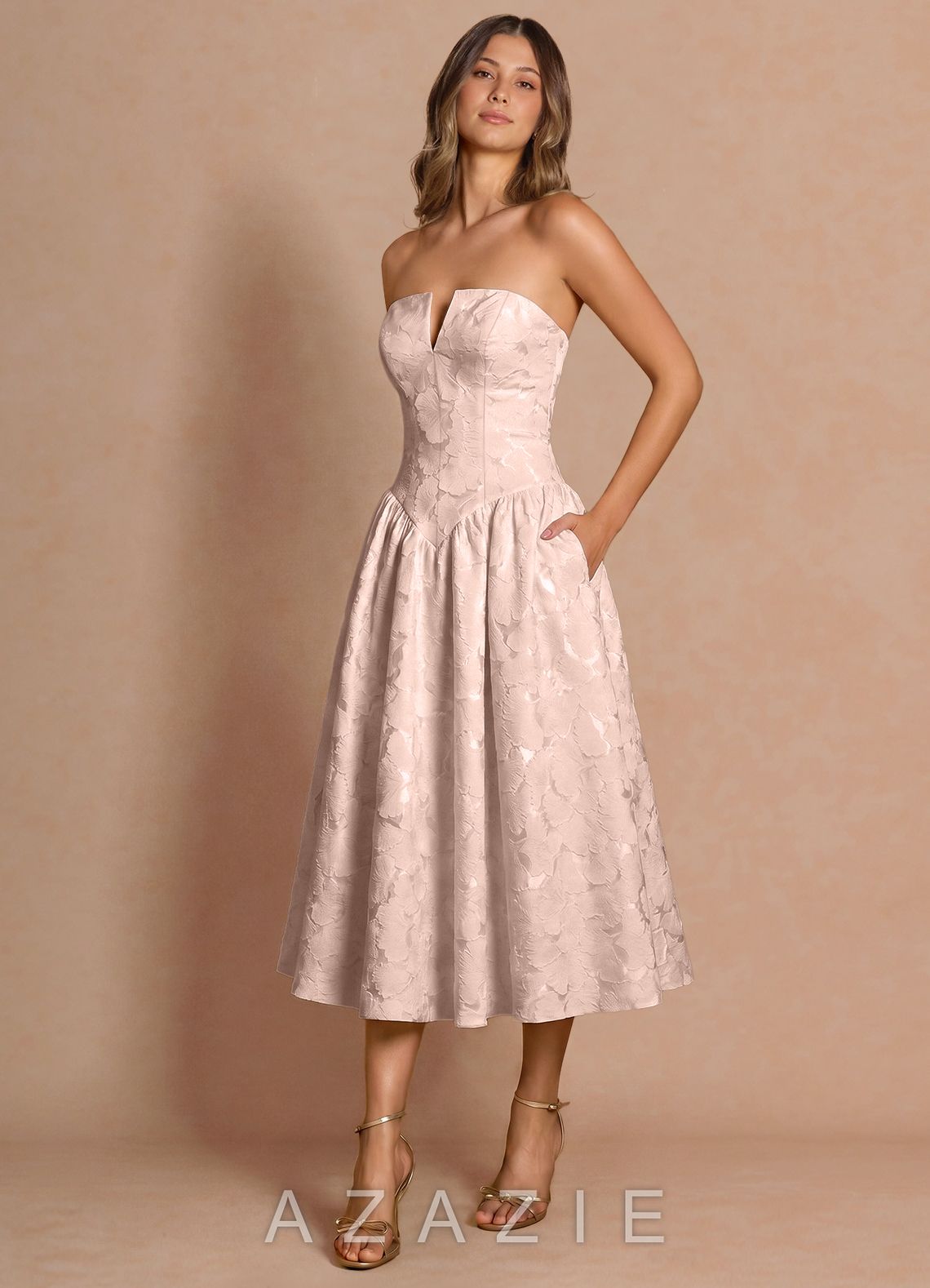 Meliora {color} Midi Dress  sp_baby_pink_#bp134966