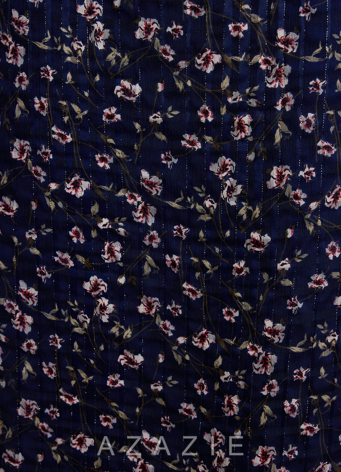 Edith {color} Midi Dress  sp_floral_gingham_#fg134370