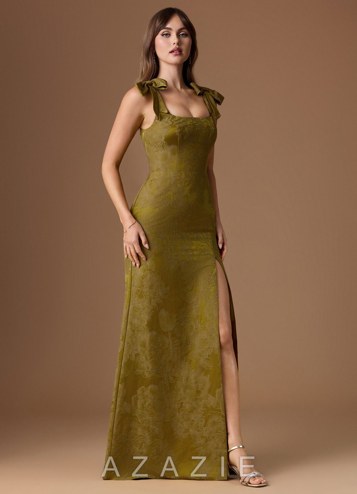 Arlene {color} Maxi Dress  sp_golden_moss_#gm134307