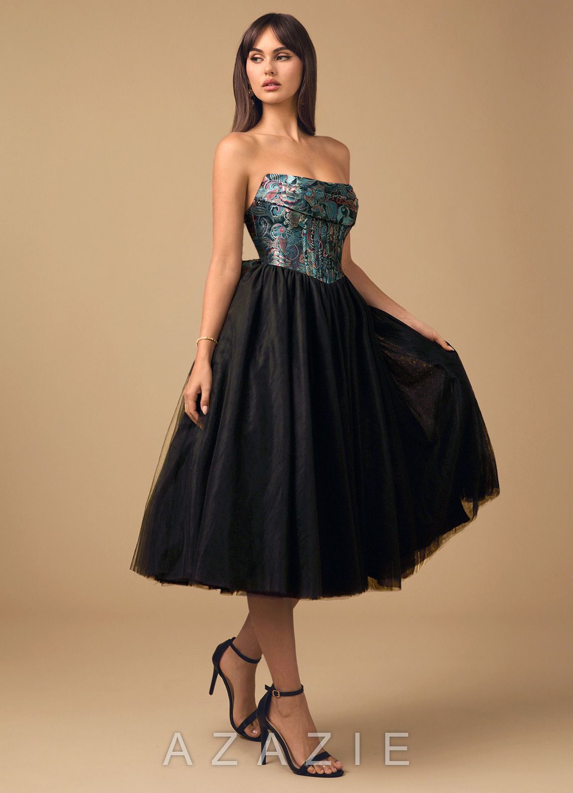 Nadine {color} Midi Dress  sp_twilight_paisley_#tp134317