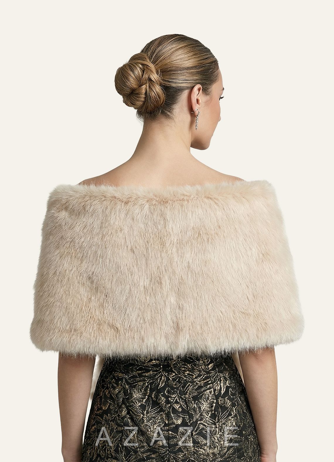 Plush Faux Fur Wrap