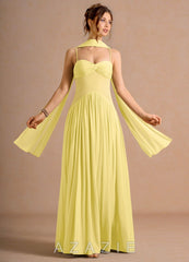 Avelis {color} Maxi Dress  sp_pastel_yellow_#py134332